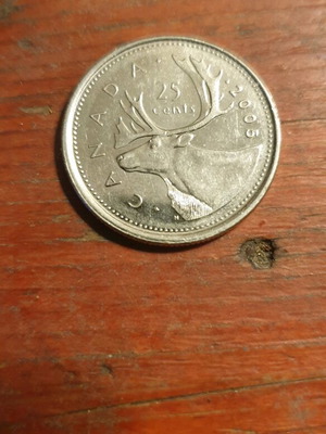 25c Canada 2005 coin new
