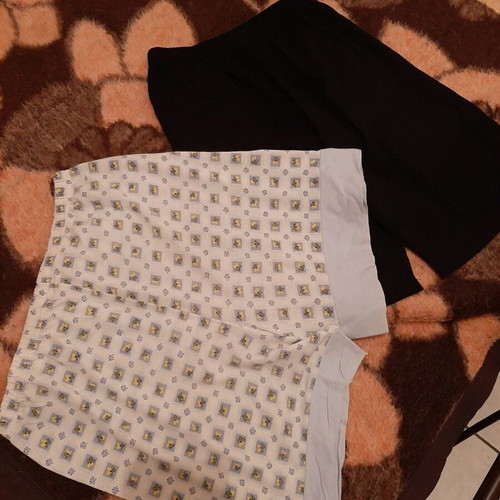 Summer pajama shorts like new, set of 2, black and blue