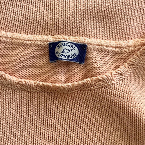 Blumarine Blugirl pink sleeveless knit top used