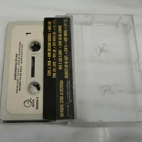 Aerosmith Pump 1989 cassette tape, rock