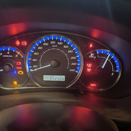 Subaru Forester 2011 diesel SUV manual with engine problem
