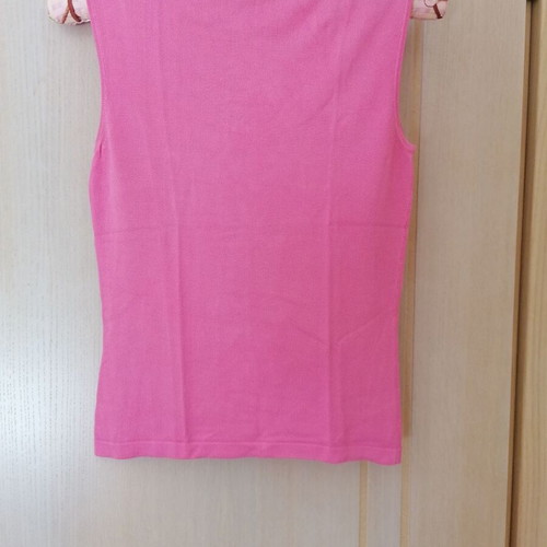 Mango sleeveless top pink, new, size S/M