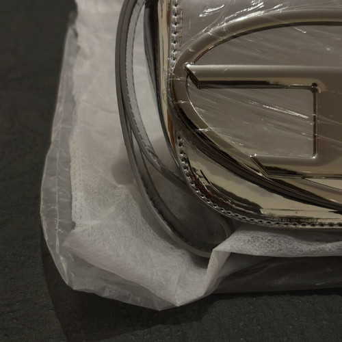 Diesel bag, small, silver