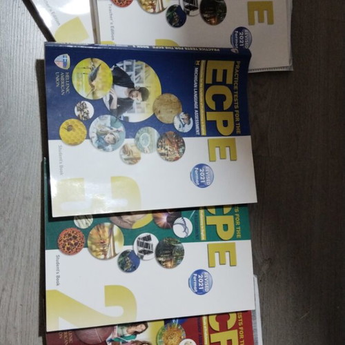 ECPE Preparation Books Slightly Used