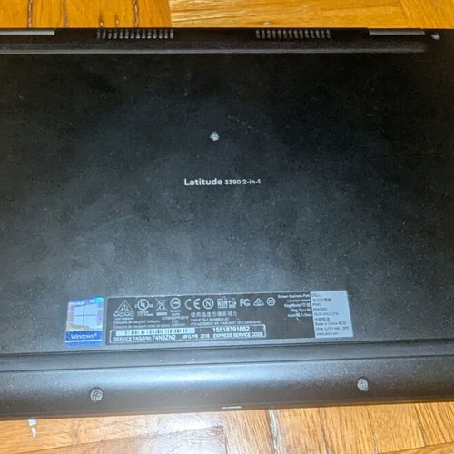 Dell Latitude 3390 2-in-1 Laptop Tablet used, i5-8250U, 8GB RAM, 256GB SSD