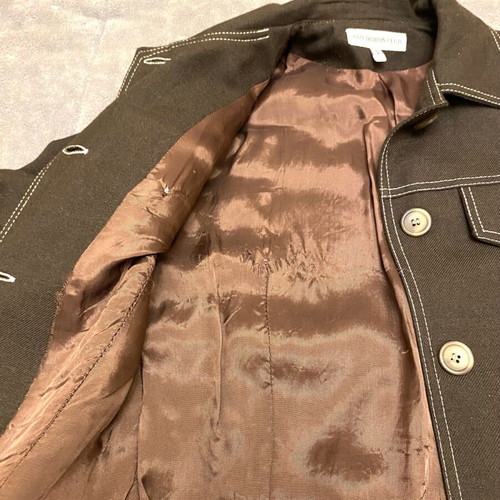 Vintage dark brown jacket like new