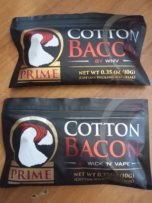 Cotton Bacon Prime 2x10g vaping cotton new