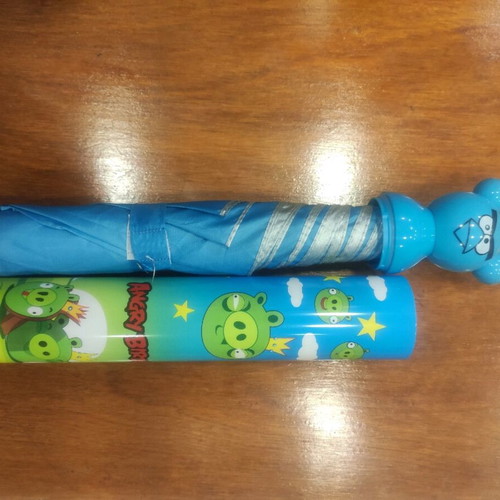 Angry Birds collectible umbrella with plastic case new