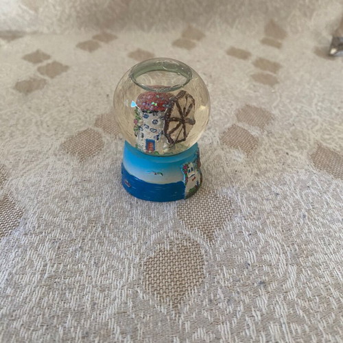 Water ball with windmill used with rhinestones