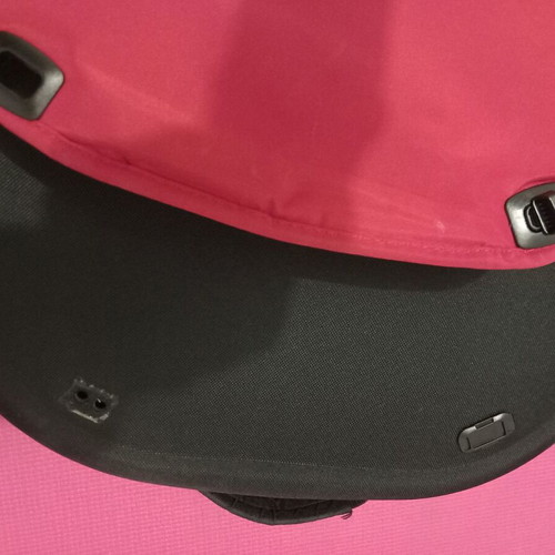 Baby changing bag used with missing clips