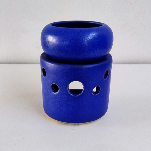 Apivita ceramic aroma burner Kamini, blue cobalt, 10cm