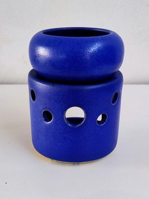 Apivita ceramic aroma burner Kamini, blue cobalt, 10cm