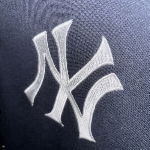 Majestic NY Yankees Varsity Jacket like new, size M, white and blue