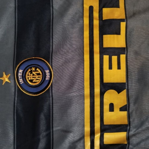 Inter football jersey used, official replica