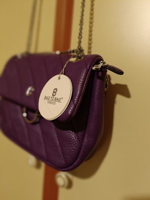 Bag to Bag τσάντα ώμου καινούργια, μωβ