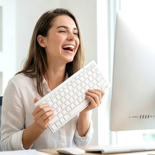 Πληκτρολόγιο Magic ασύρματο με ενσωματωμένο Bluetooth, καινούργιο