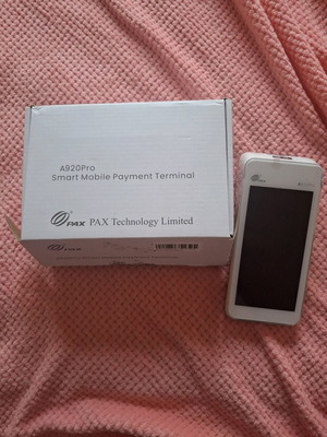 A920 Pro wireless POS new with box and 2 rolls
