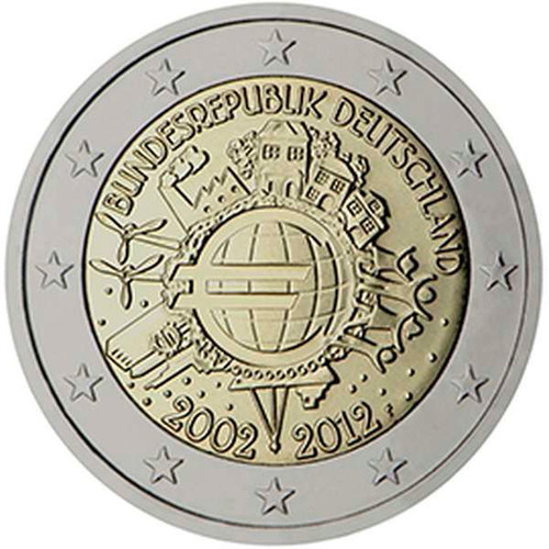 Germany 2 Euro 2012 UNC commemorative coin