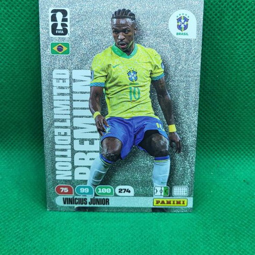 Vinicius Junior Limited Edition Premium κάρτα Panini FIFA World Cup 2026 καινούργια