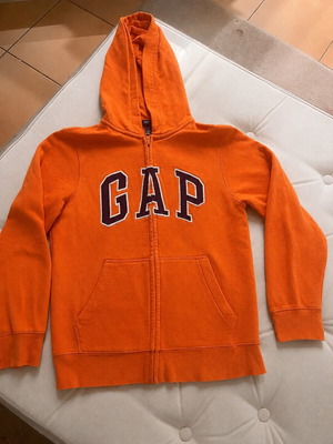 GAP Kids Hoodie Orange like new, size 140 cm, 10-11 years