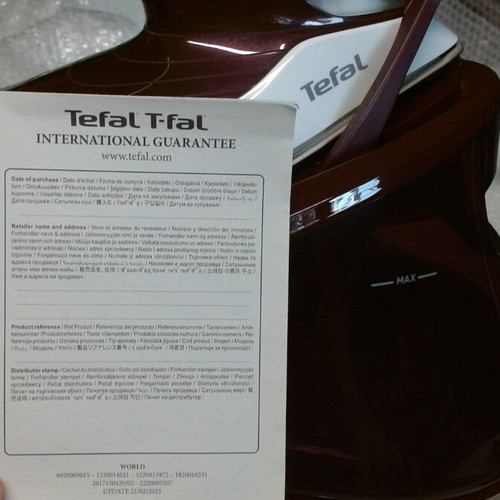 Tefal Pro Express Vision GV9810 Steam Iron System 3000W Like New