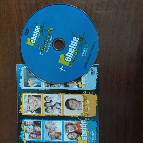 Rebelde Way DVD #43, Floricienta #13 and Rebelde Way #3 (Season 2) like new