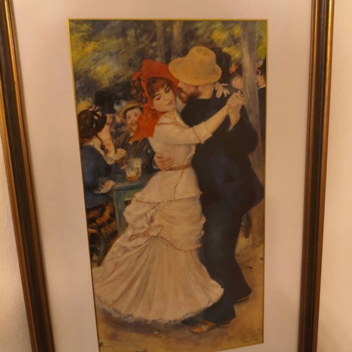 Vintage framed paintings like new, set
