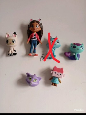 Gabby Dollhouse 5 figures used by WDA LLC