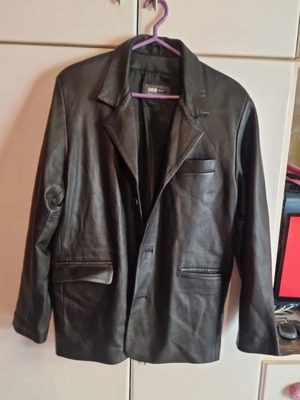 Leather jacket like new, black, size M
