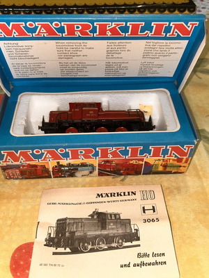 Märklin 3000 H0 Steam Locomotive Like New, Made in West Germany