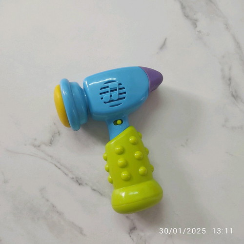 Playgro musical hammer like new with funny sounds for ages 1-3