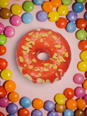 Βιολογικό σαπούνι donut με βούτυρο καριτέ καινούργιο