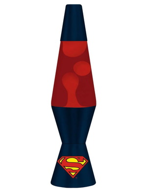 Superman Logo Lava Lamp children's lamp new