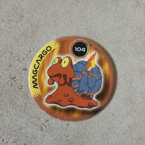 Magcargo 104 Official Nintendo Pokemon Pickers 2005 used