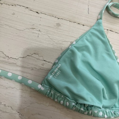 Calzedonia Bikini new, turquoise polka dot and solid pieces