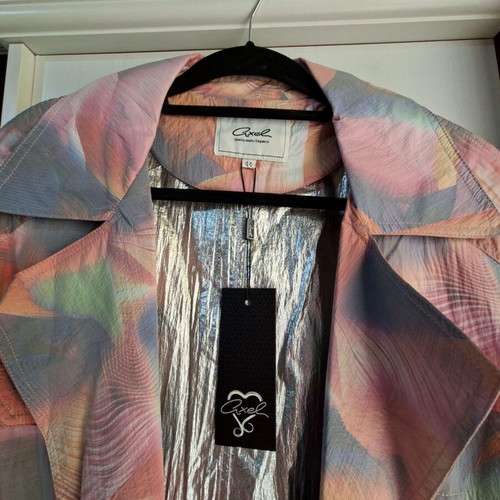 Axel Vintage Coat Size 44 New Multicolor