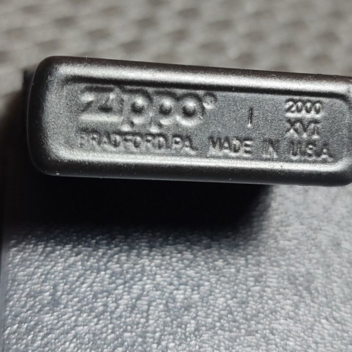 Zippo black lighter 2000 collectible