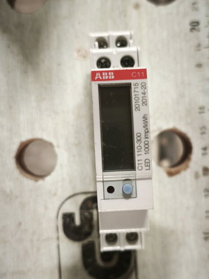 ABB C11 Single-Phase Energy Meter 40A with Pulse Output