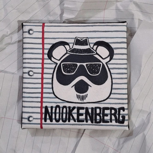 Handmade Tom Nook - Heisenberg frame new with acrylics