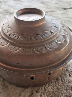 Copper pot used