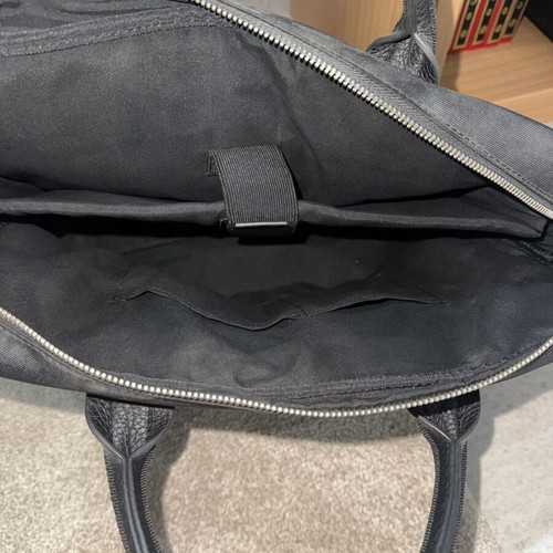 Calvin Klein laptop bag used, black with logo