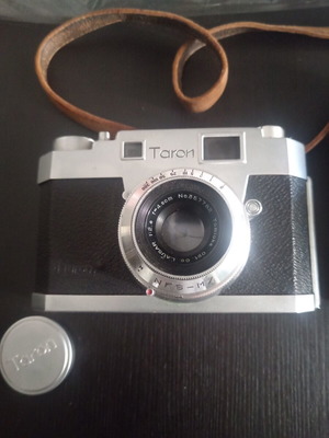 Taron 35 vintage analog rangefinder camera with Tomioka Lausar lens