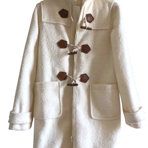 Helmi white coat new size Small