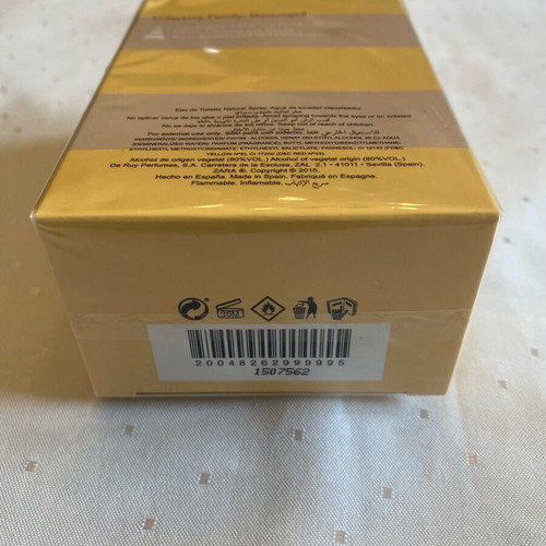 Zara Crème Brûlée The Gourmand Collection 50ml Eau de Toilette new