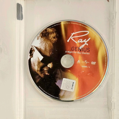 Ray Charles Genius DVD like new