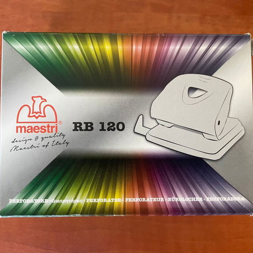 Perforator Maestri Roma RB-120 new with guide
