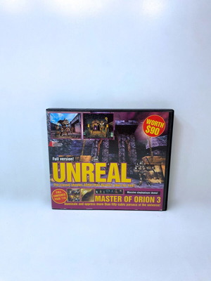 Unreal 1 1998 PC παιχνίδι μεταχειρισμένο, ειδική έκδοση με ρετρό λογισμικό