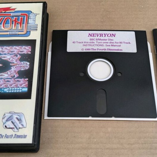 Nevryon (The Fourth Dimension) (BBC Micro Model B / Master, Disk)