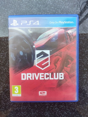 Driveclub παιχνίδι PlayStation 4 σαν καινούργιο