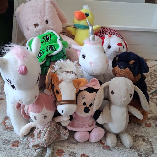 Various plush toys